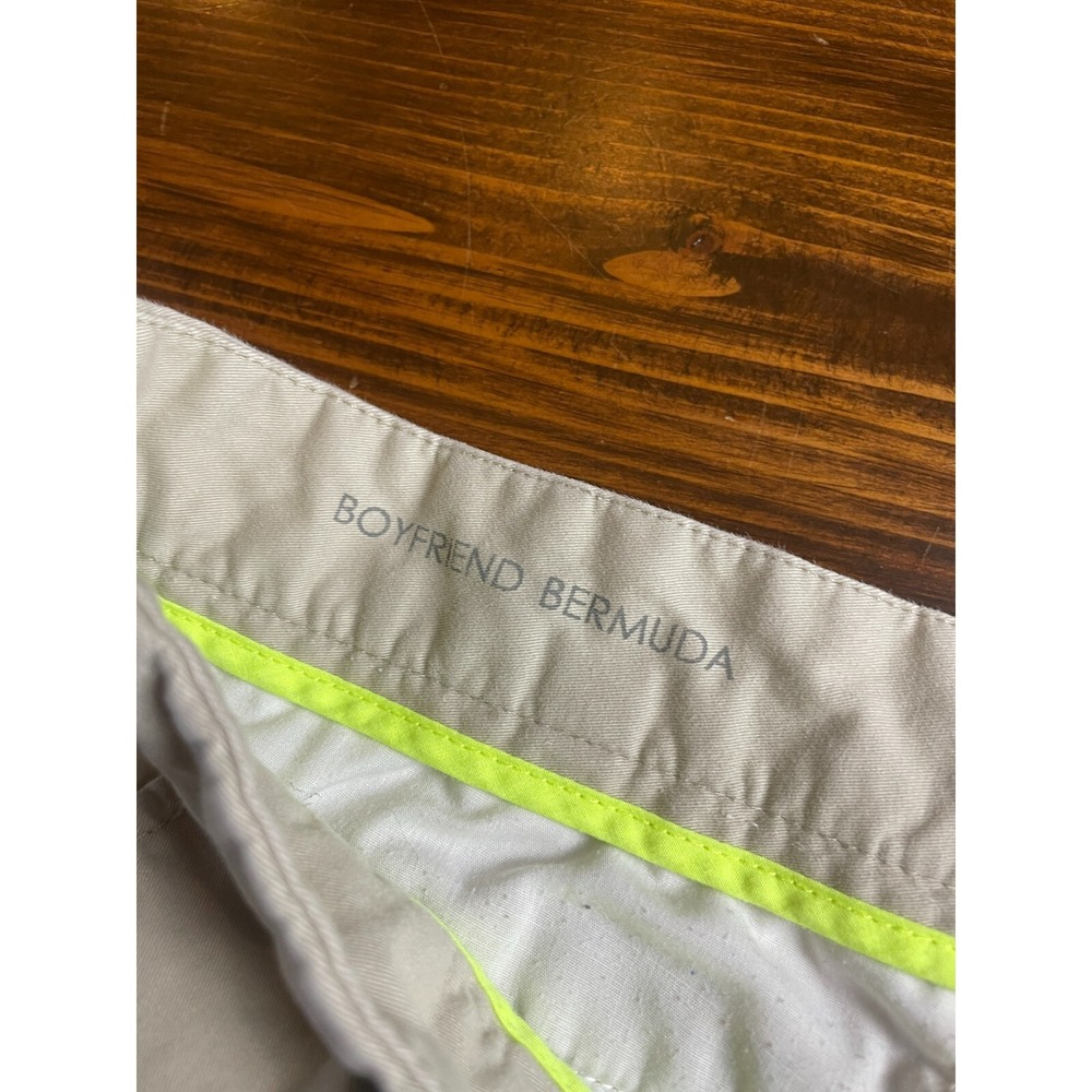 Stylus Shorts, Women's Size 16, Tan, Boyfriend Bermuda, Flat Front - Picture 7 of 10